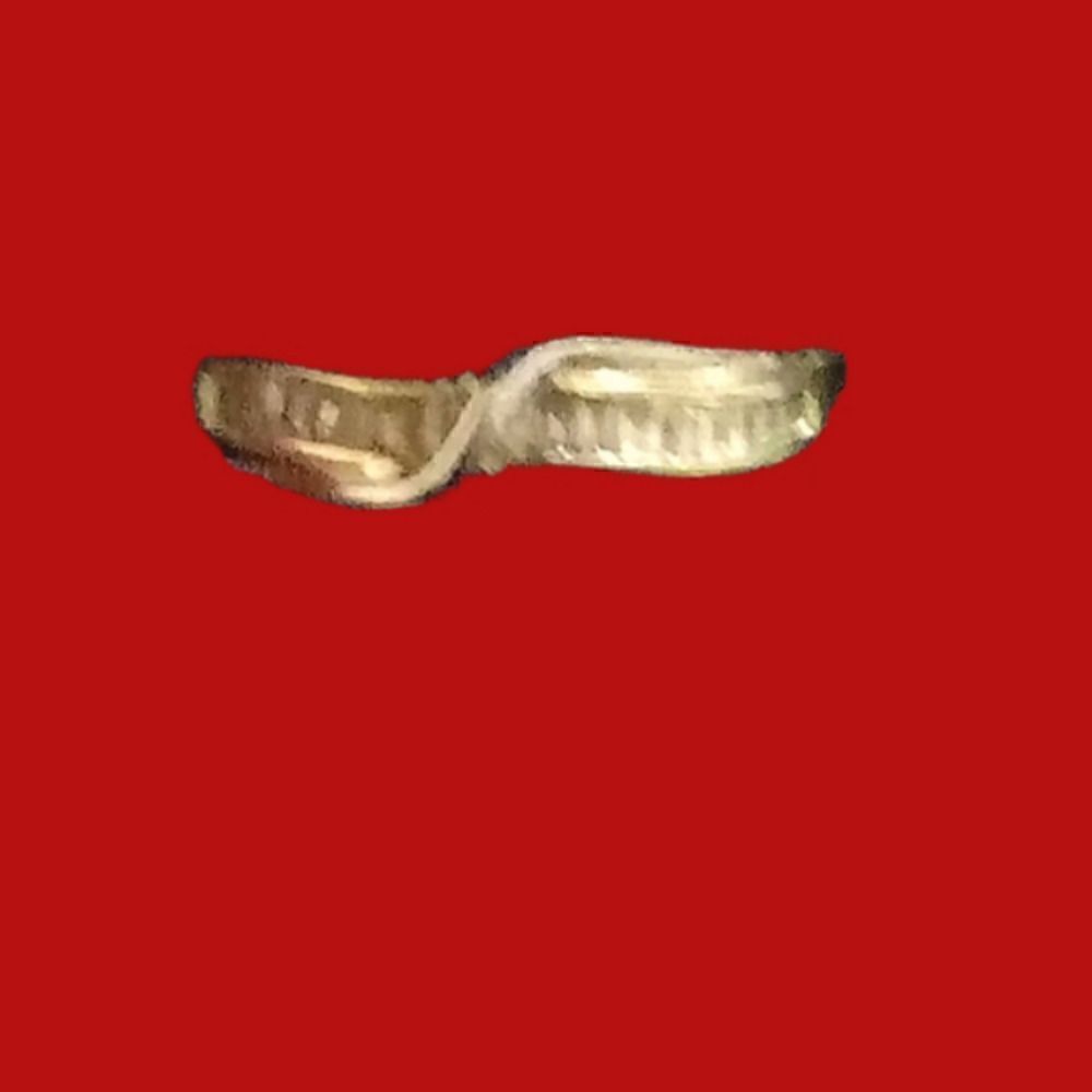 14K baguette cut diamond band ring. Size 7.75